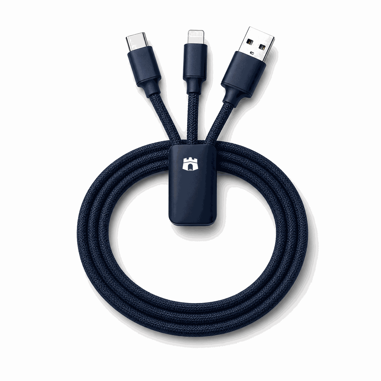 Chinaready 三合一编织数据线 Chinaready 3-in-1 Braided Cable